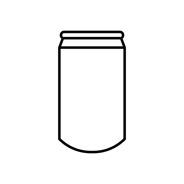 可以图标，汽水矢量，饮料插图图片下载