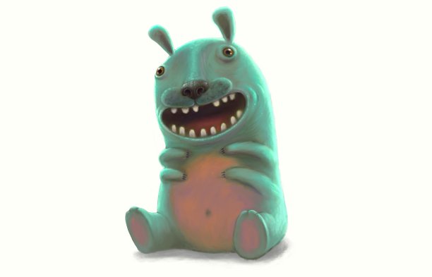 有趣的狗怪物图片下载