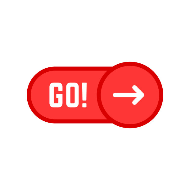 简单的红色图标，就像号召行动图片下载