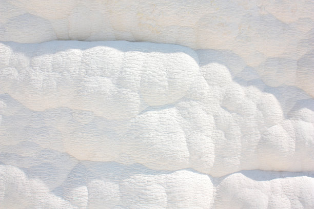 钙沉积。石灰华梯田图片下载