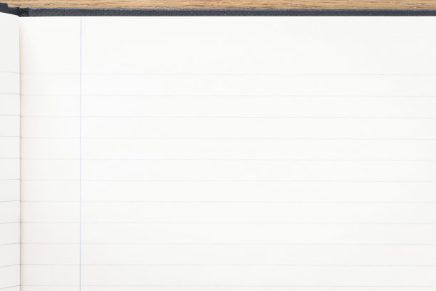 空白空白的笔记本，横格纸背景图片下载