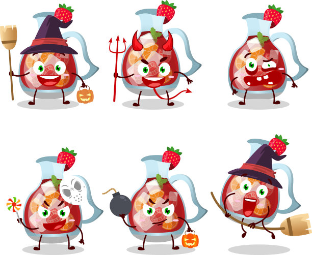 万圣节卡通表情图片下载