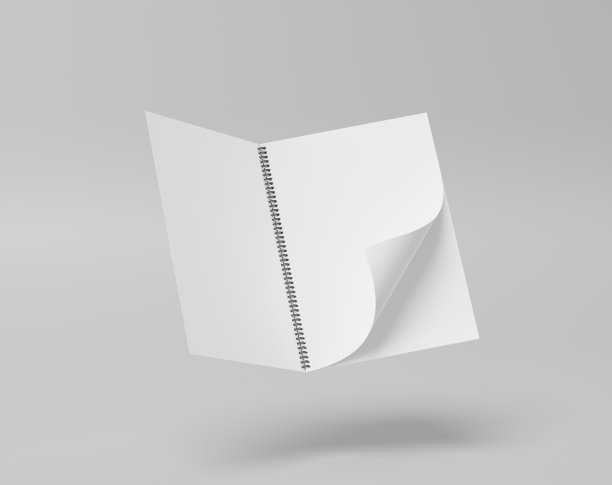 空白弹簧笔记本图片下载