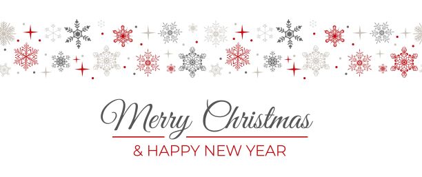 圣诞祝福无缝点缀雪花。图片下载