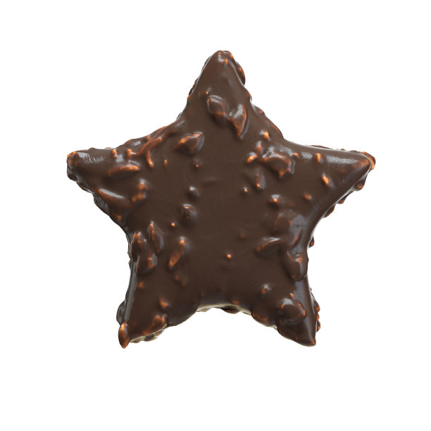 坚果巧克力字母图片下载