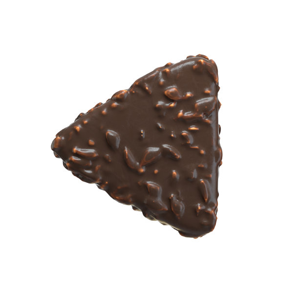 坚果巧克力字母图片下载