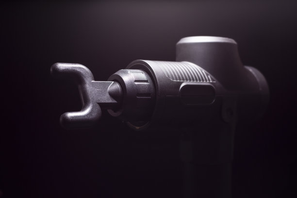 手持无线专业治疗冲击按摩枪图片下载