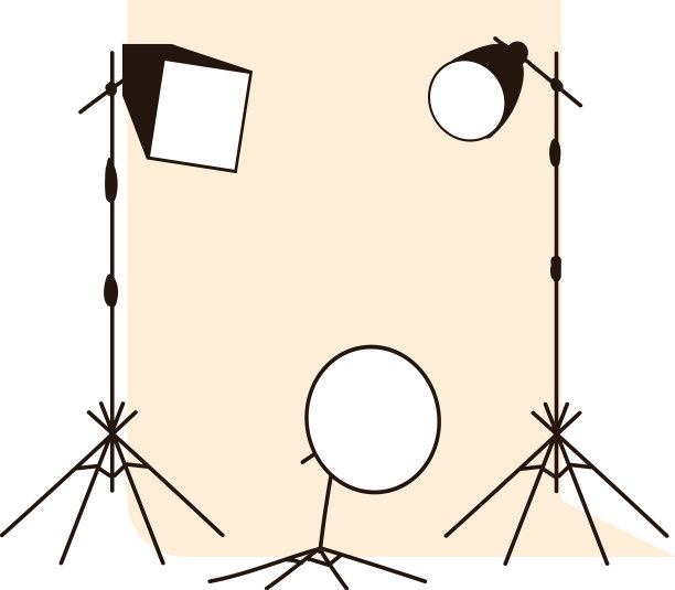 工作室聚光灯设备图片下载