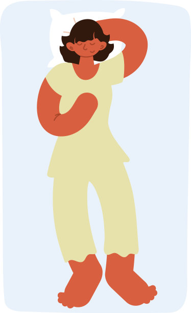 放松睡觉的女人图片下载