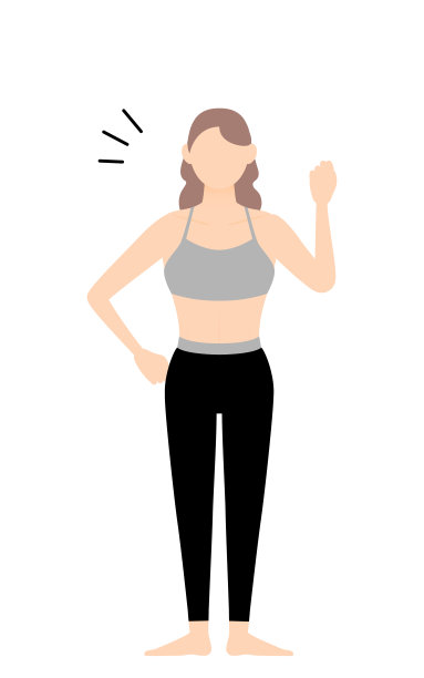 健身教练用腹部姿势鼓励女性图片下载