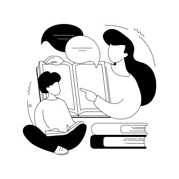 家庭教育抽象概念图片下载