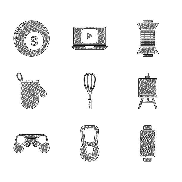 把厨房搅拌锅钟缝线套上图片下载