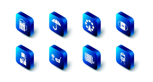 集伞伦敦眼橄榄球电车和图片下载