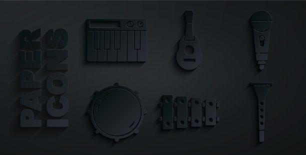 设置木琴麦克风拨钮水平图片下载