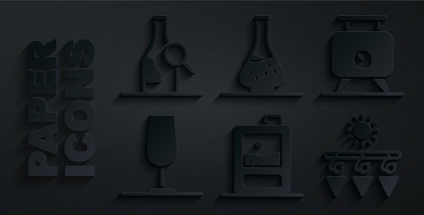 装发酵葡萄的酒纸盒图片下载