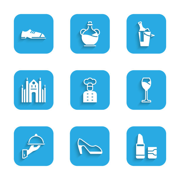 意大利厨师，女人，鞋子，口红，酒杯图片下载