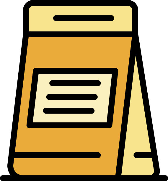 菜单架图标颜色轮廓图片下载