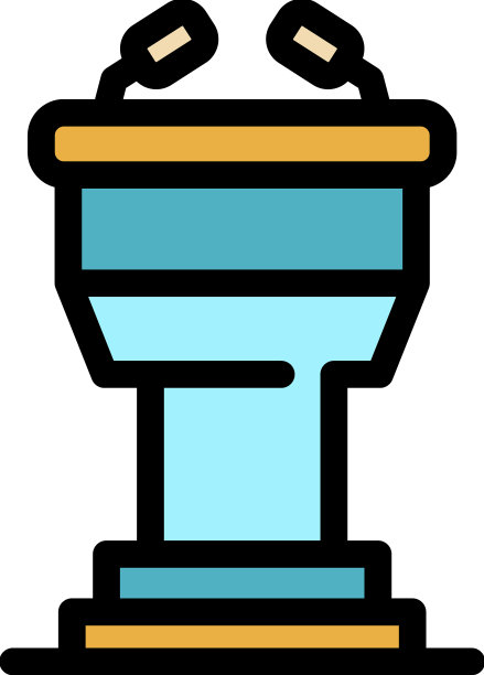 赋权发言人论坛图标颜色大纲图片下载