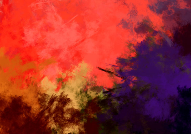 彩色颜料爆炸画布抽象艺术多样图案创意肌理图片下载