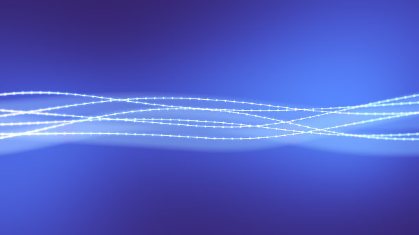 数字数据线流网络中心背景。图片下载