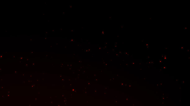 火焰火花闪烁粒子背景图片下载