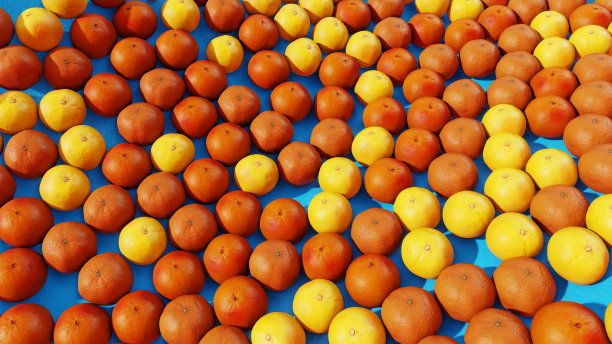 水果新鲜橙在复古图片下载