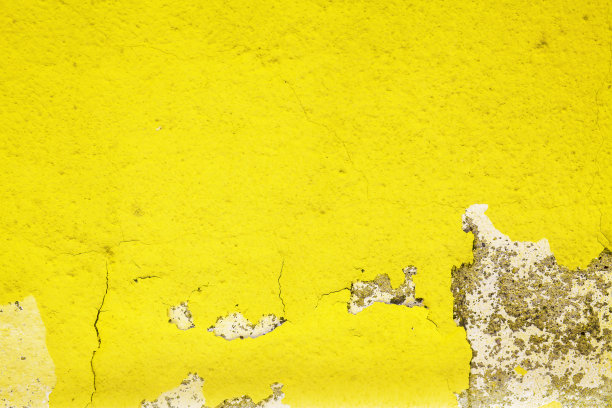 黄色的背景墙图片下载