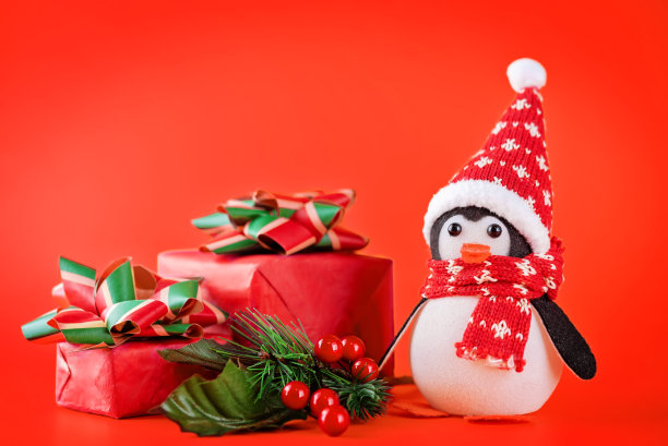 冬季圣诞假期背景图片下载