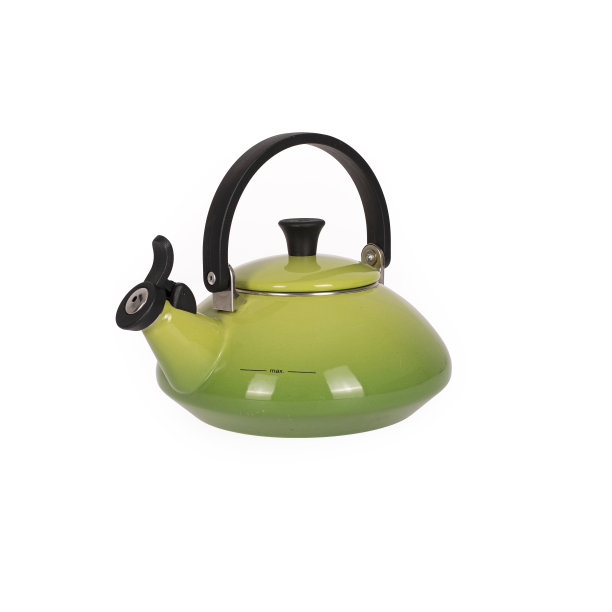 绿色的旧茶壶图片下载