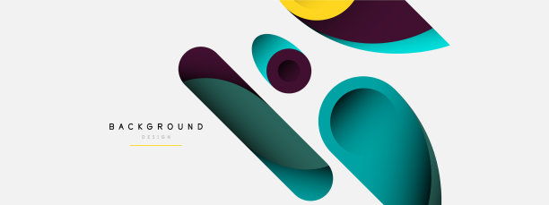 抽象背景最小几何圆和图片下载