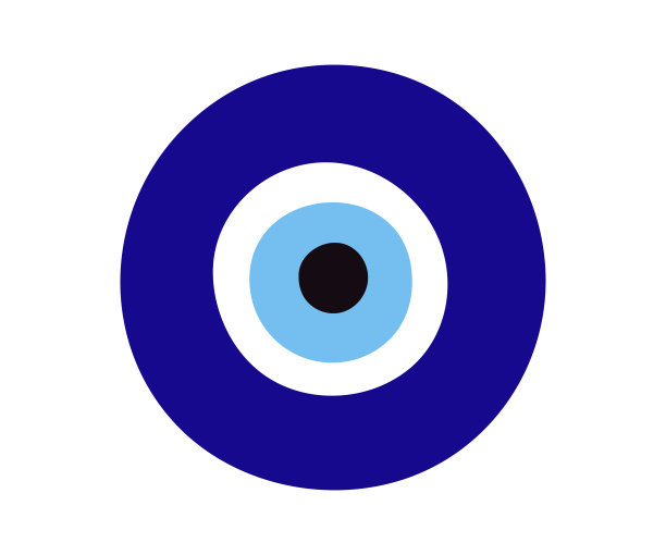 纳扎尔土耳其的象征。希腊符咒或护身符。图片下载