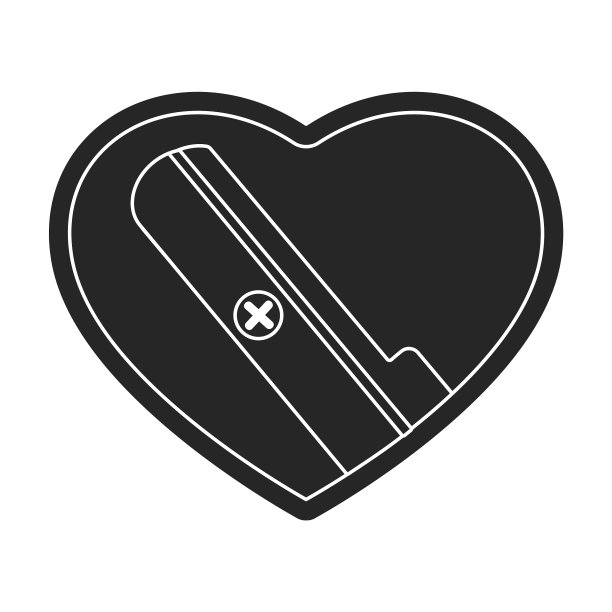 Sharpener图标黑色图标孤立图片下载