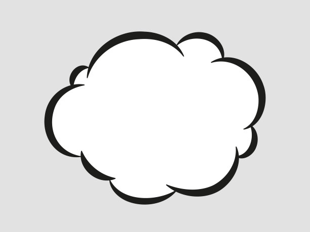 漫画风格的速度元素。在白色背景上分离出难闻的烟雾。图片下载