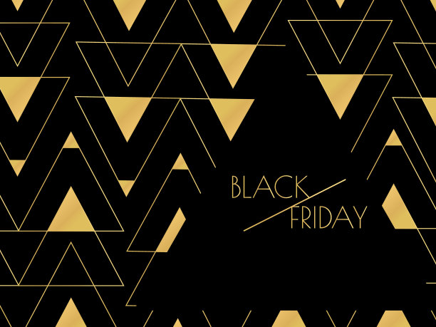 促销线上销售活动。矢量插图。黑色星期五促销横幅。图片下载