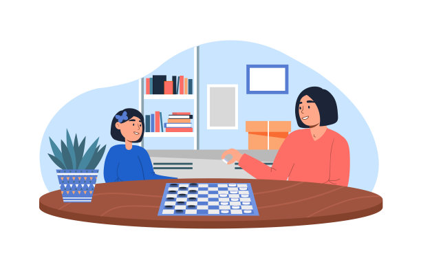 棋盘游戏概念图片下载