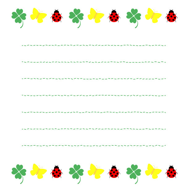 简单和平坦的弹簧说明备忘录图片下载