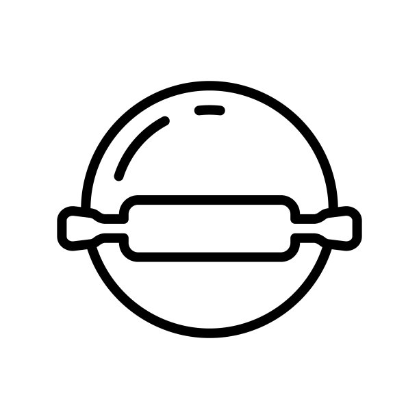 比萨平线图标。比萨制作、订餐和送货服务。快餐的象征。轮廓标志的移动概念和网页设计，商店图片下载