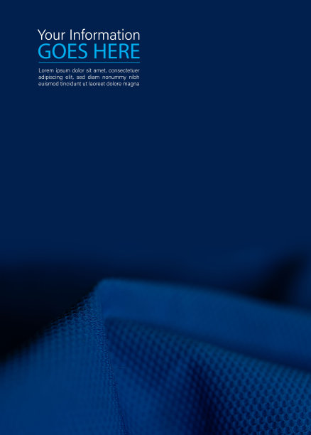 极端接近一波海军蓝织物作为一个未来主义背景与地方复制文本图片下载