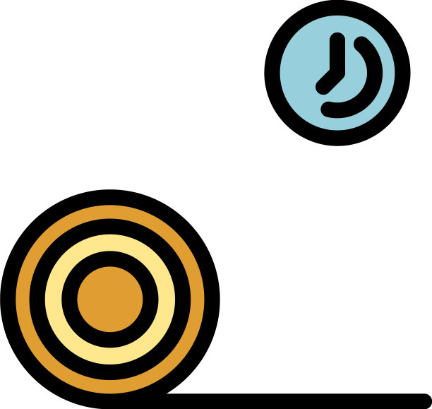 晨瑜伽图标颜色轮廓图片下载