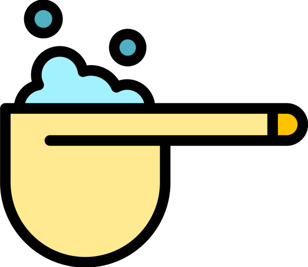 清洗泡沫图标颜色轮廓图片下载