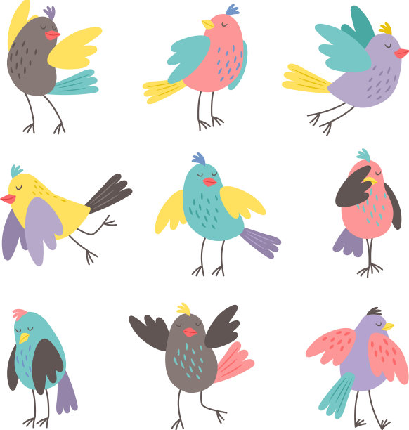 鸟的情绪情绪鸟的滑稽表情图片下载