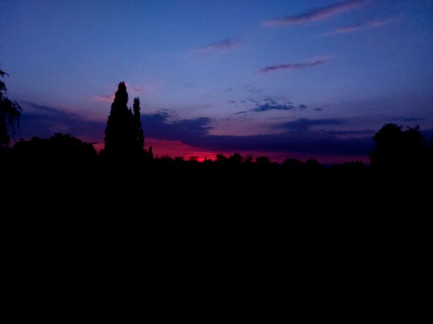 粉红色的日落图片下载