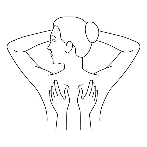 水疗治疗概述。背部按摩。肌肉骨骼系统疾病的复杂治疗过程。图片下载