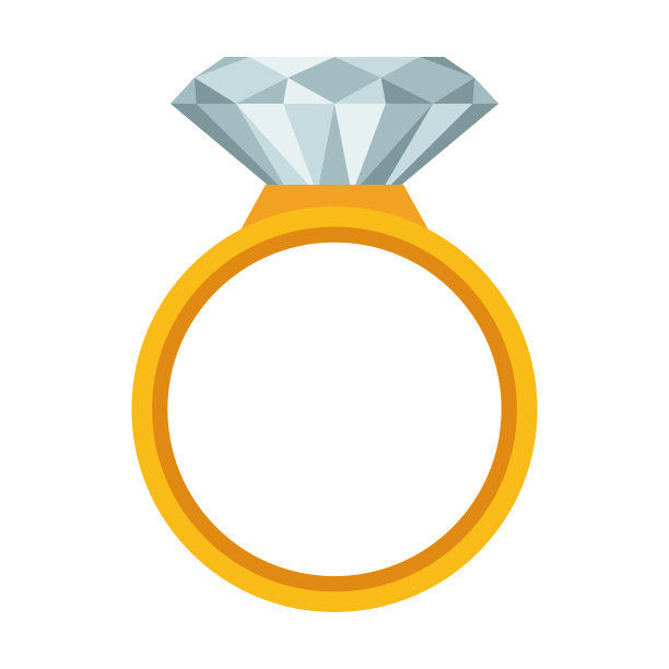 美丽的金戒指图片下载