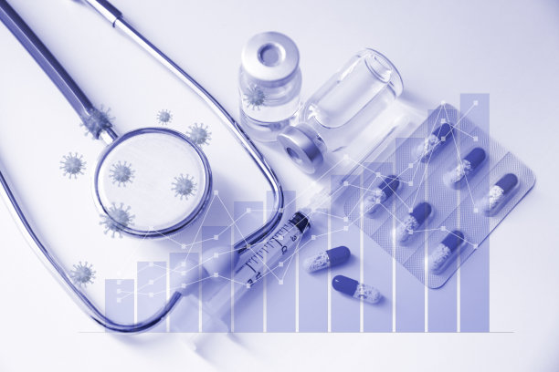 医学概念，药物和图表图片下载