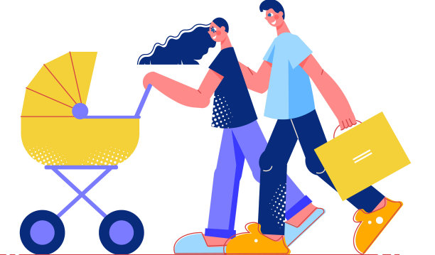 购物与宝宝作文图片下载