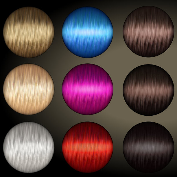 染发例题组成图片下载