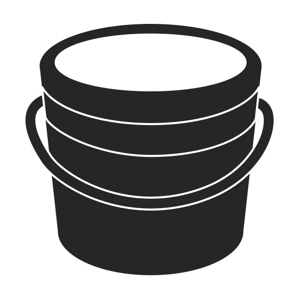 木桶图标黑色图标图片下载