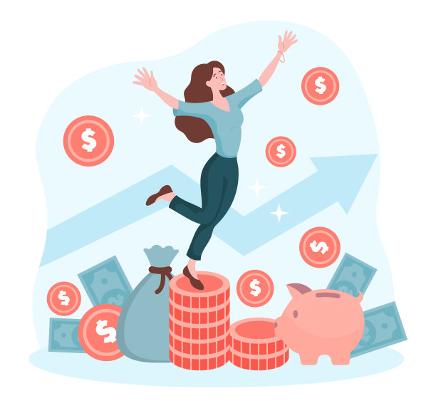 快乐富有的银行家图片下载