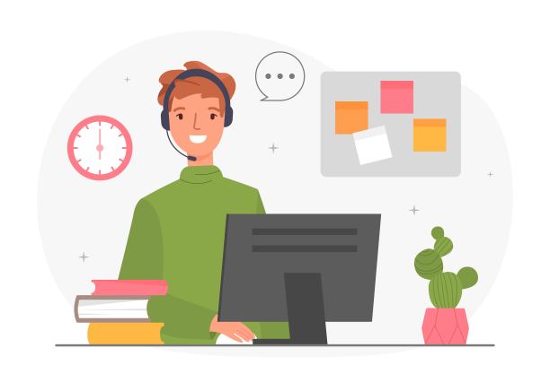 远程办公的概念图片下载